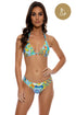 Luli Fama Amalfi Triangle Halter Top
